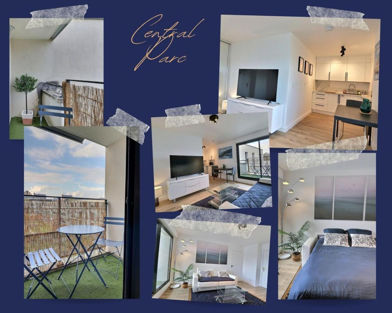 Central Park - Studio Calme - Balcon - Mon Groom Troyes Exterior photo